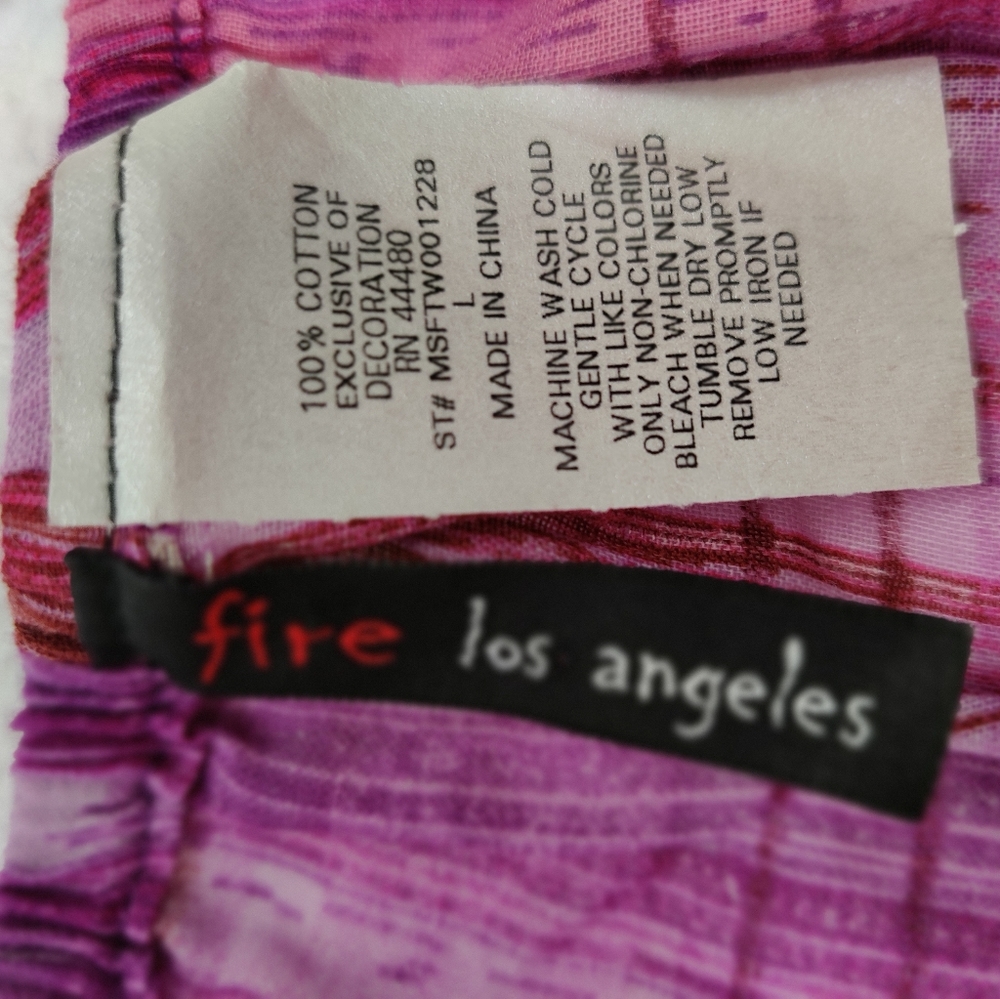 Tank top Fire of Los Angeles size Large - Picture 5 of 7
